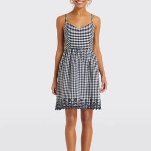 DraperJames NWT Embroidered Gingham Dress 💙